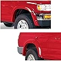 Bushwacker Extend-A-Fender Extended Front & Rear Fender Flares | 4-Piece Set, Black, Smooth Finish | 31913-11 | Fits 1996-2002 Toyota 4Runner