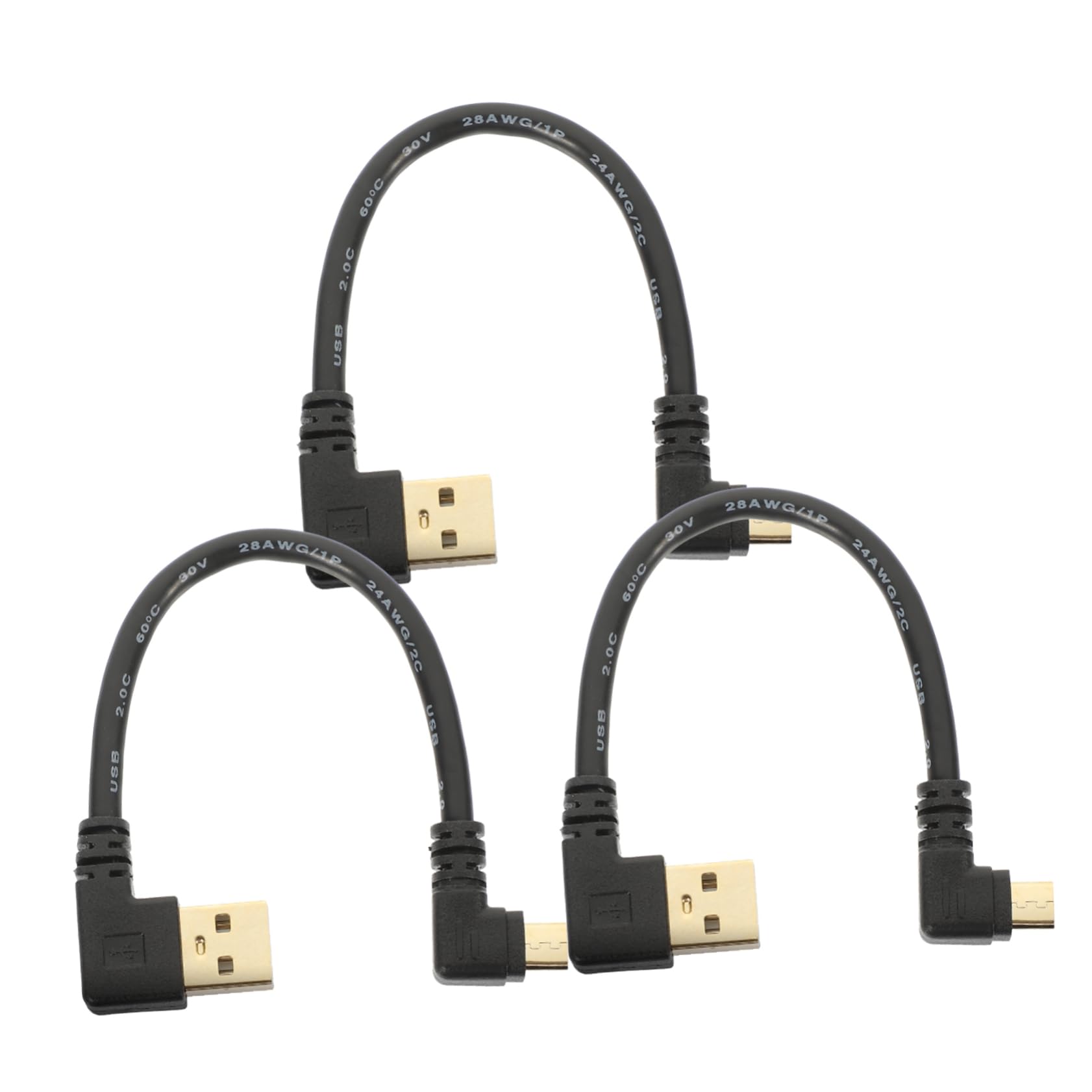 15pezzi Cavo Usb Gradi Da Cavo Di Ricarica e Trasferimento Dati Per Dispositivi Design Compatto e Resistente Per Uso Quotidiano e Viaggi