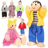 Figurines pour bébés : notre jouet de poupée est créatif et amusant, il est visible lors d'un spectacle sur scène ou lors d'une utilisation quotidienne, il est polyvalent, poupées familiales