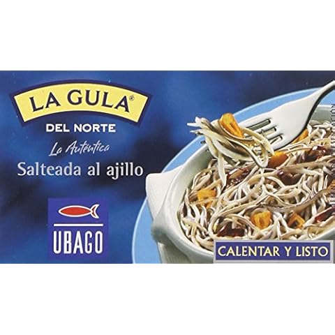 Ubago La Gula Del Norte Salteada Al Ajillo, 50g Cover