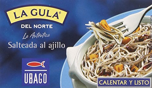 Ubago La Gula Del Norte Salteada Al Ajillo, 50g Cover