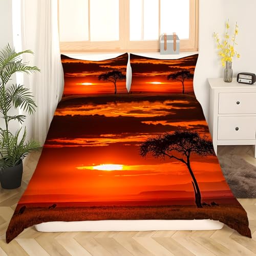 Parure de lit 90x190 microfibre douce avec fermeture éclair
