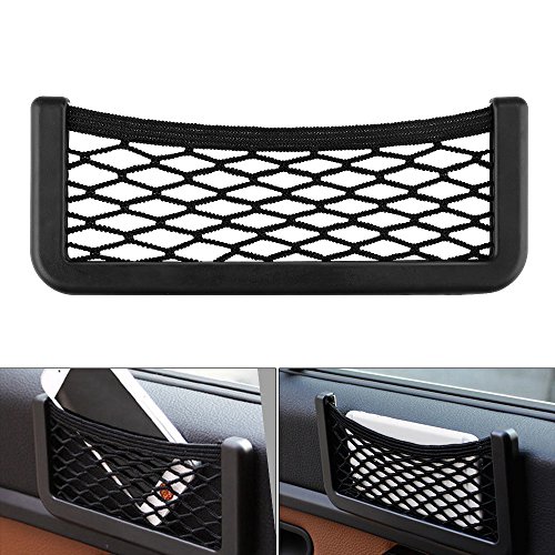Sunsbell Sunsbell Filet de rangement pour voiture, 15 x 8 cm, filet de rangement pour courses, organisateurs de rangement pour voiture, camion Cover