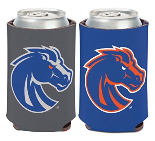 WinCraft NCAA Boise State University Broncos 1 Pack 12 oz. 2-Sided Can Cooler
