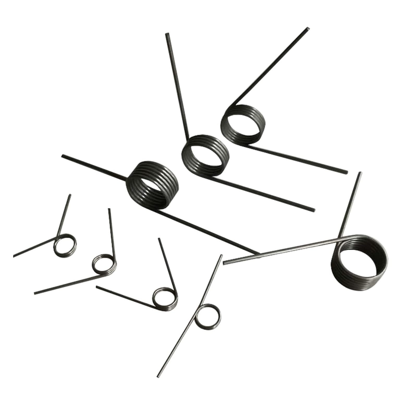 10 molle di torsione in acciaio inossidabile con diametro del filo di 0,7 mm