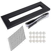 Support Up to 110lb (50kg): The pedalboard mini pedal board, guitar pedal board, aluminium pedalboard and guitar effect board are designed to support up to 110lb (50kg). Featuring a hollow design pedalboard with a solid rail construction, it securely...