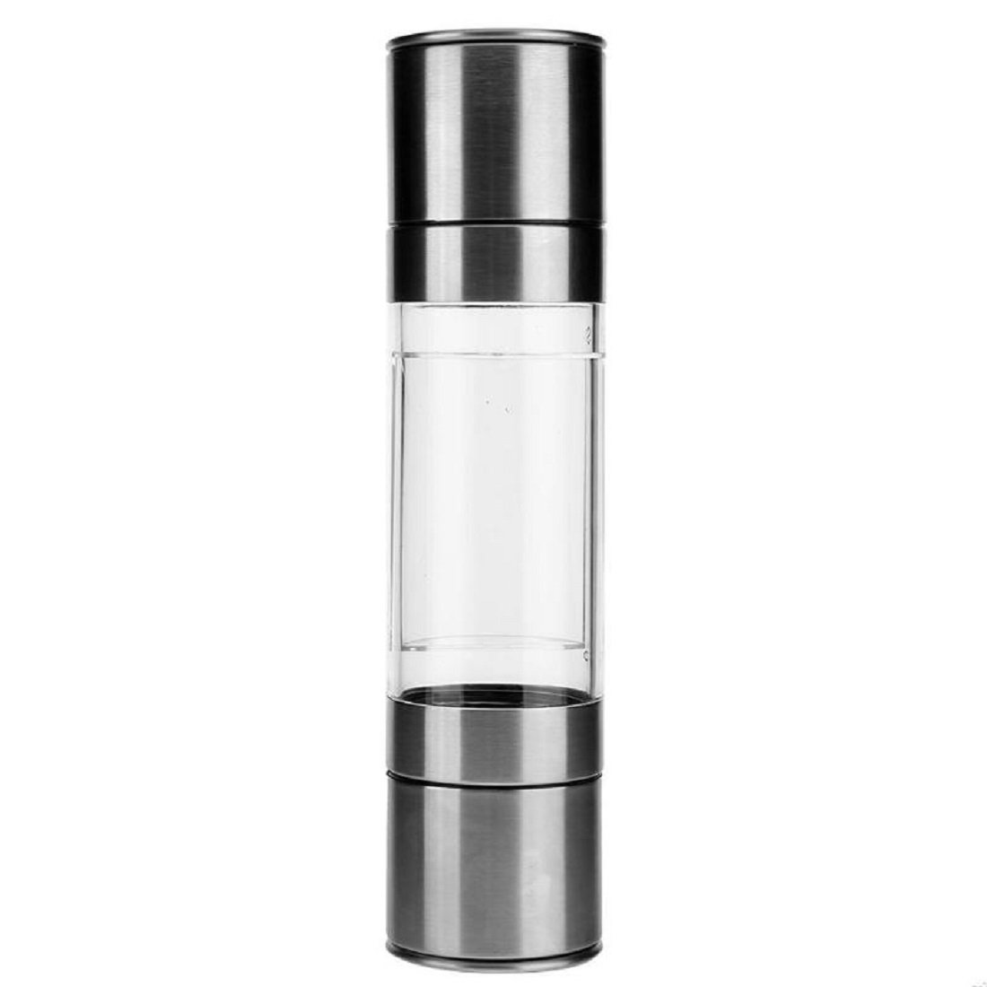 Param 2 in 1 Double-Head Manual Pepper Muller Grender Stainless Steel Kitchen Accessaries Spice Sauce Mill Grinding for Barbecue cooking-image-5