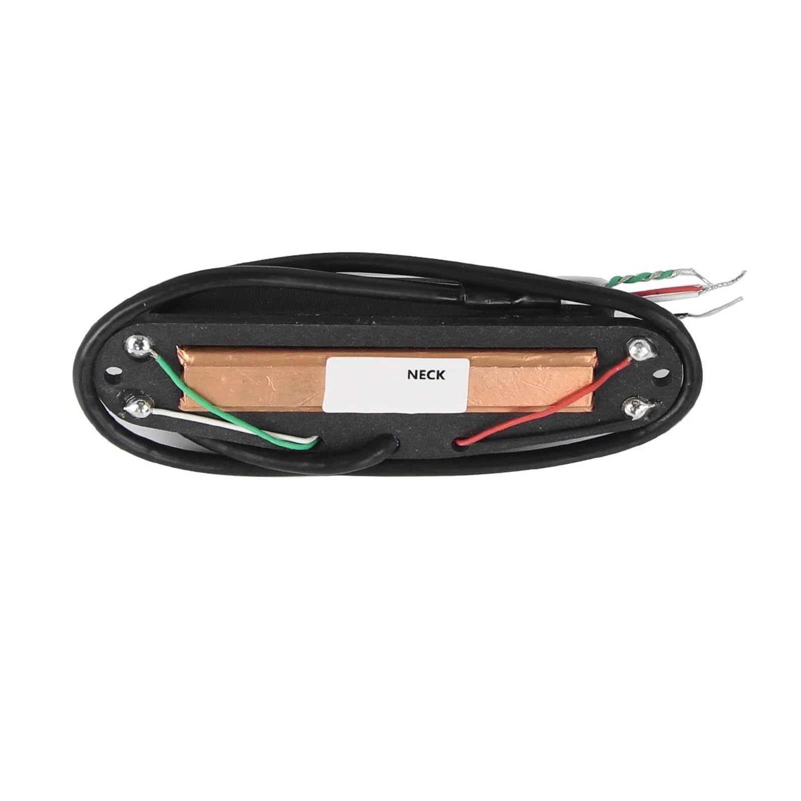 3 Teiliges Retro Alnico 5 Gitarren Dual Track Single/Humcoil Elektro Tonabnehmer Set SSH(Black)