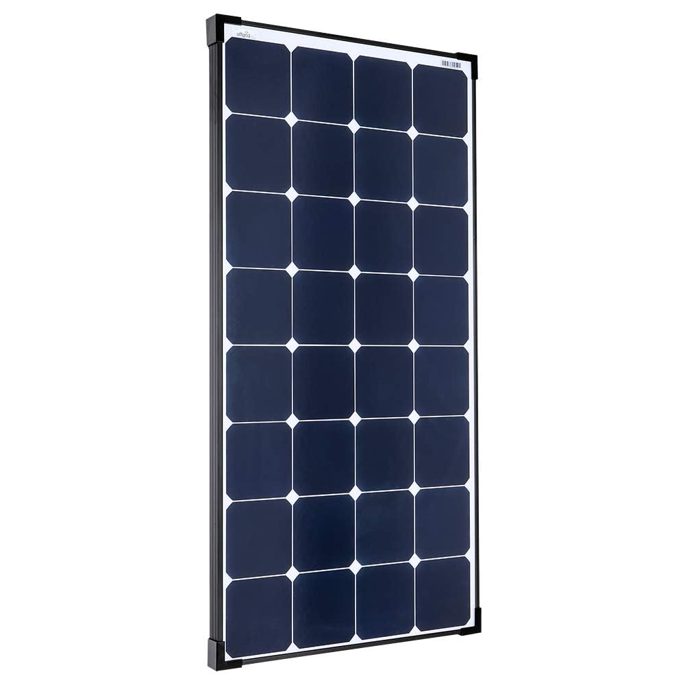 Offgridtec© SPR-Ultra 120W 12V wysokowydajny moduł słoneczny (styk tylny, czarna ramka)