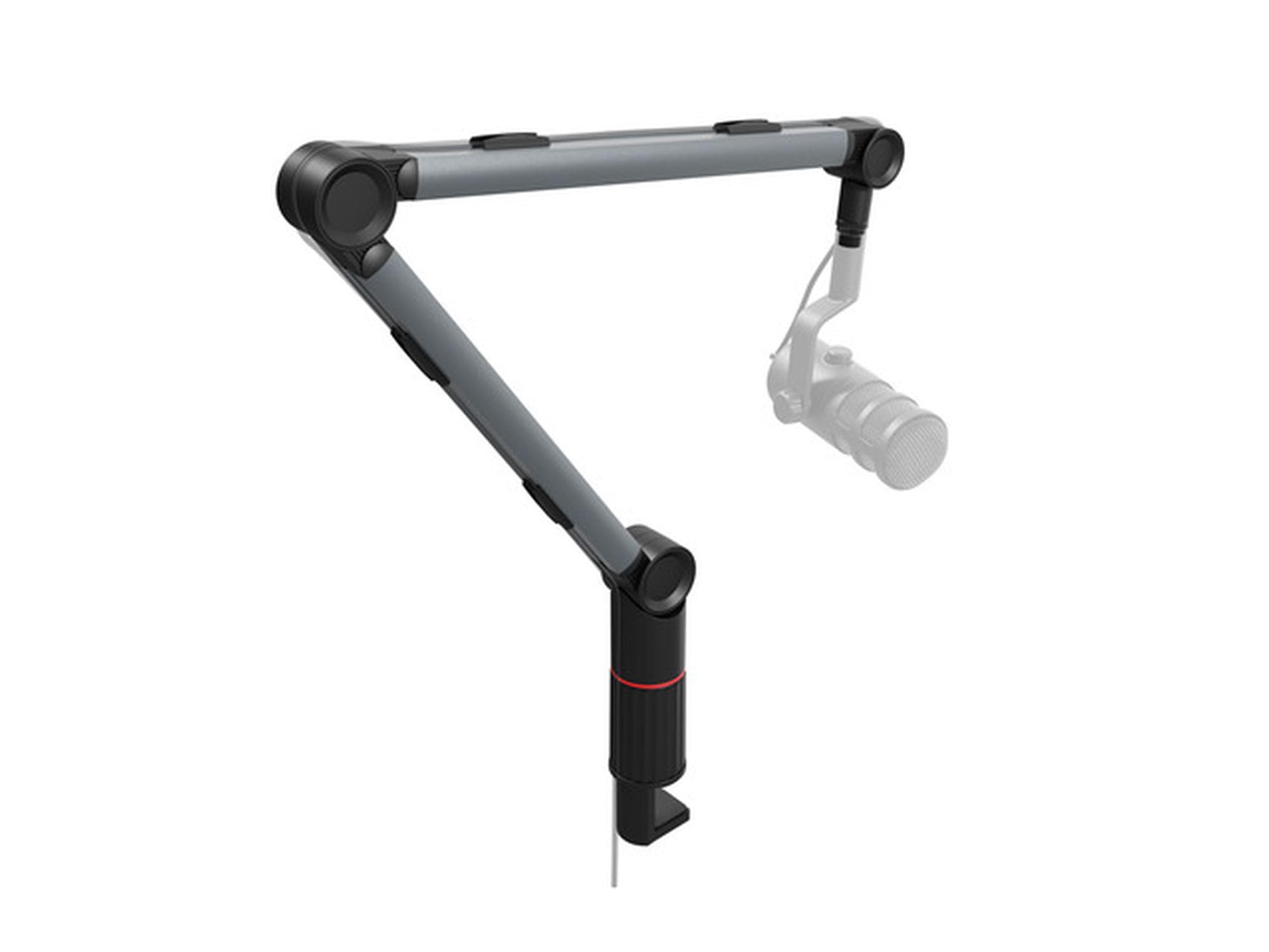 Genesis Thulium 700 Mikrofonarm – Robuster, Einstellbarer Mikrofonhalter für Gaming, Streaming & Content Creation, Kompatibel mit 99% Mikrofonen, Max. 1 kg, Flexibler Winkel, Kabelmanagement