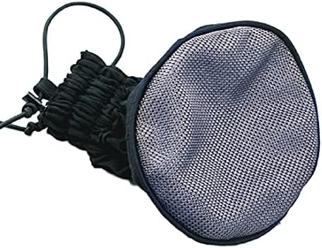 Parlux 3500 Black Super Compact Hair Dryer and M Hair Designs Metal Mesh Diffuser (Bundle 2 Items)