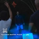 ZEZHOU Cornhole Lights, Remote Control LED Cornhole Board Light Ring, RGB 17 Color & 7 Flash Mode Change, Great Addition Gift for Bean Bag Toss Corn Hole Game in The Family Backyard at Night, 2 Set