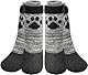 KOOLTAIL rutschfeste Hundesocken ¨C Outdoor-Hundeschuhe wasserdichte Hundeschuhe Pfotenschutz mit Gurt Traktionskontrolle f¨¹r Hartholzb?den