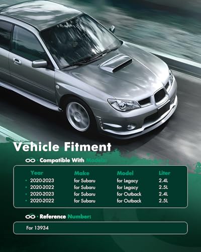 Image of SCITOO Aluminum Radiator compatible with Subaru Legacy Outback 2020-2023