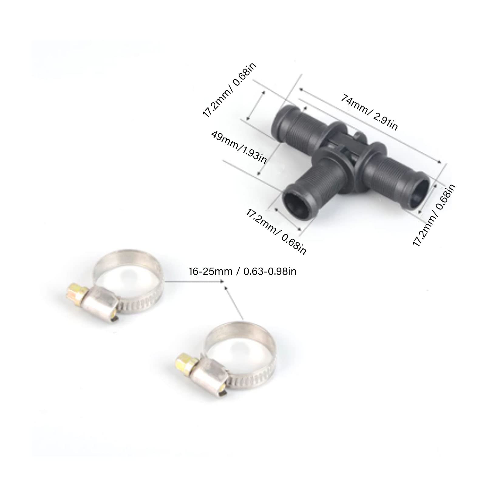 Aramox Auto-Motorvorwärmer, Auto-Motor-Vorwärmer Verhindert Trockenverbrennung, Universelle Luft-Standheizung für Wohnmobil, LKW, Wohnmobil, Boot, EU-Stecker, 250 V (1800W)