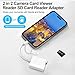 Loydia USB-C to SD Card Reader, [Apple MFi Certified]Lightning SD Card Reader for iPhone with SD/TF Dual Slot, Type-C MicroSD card Camera reader Adapter, Memory Card Adapter for iPhone/iPad/Mac/Laptop