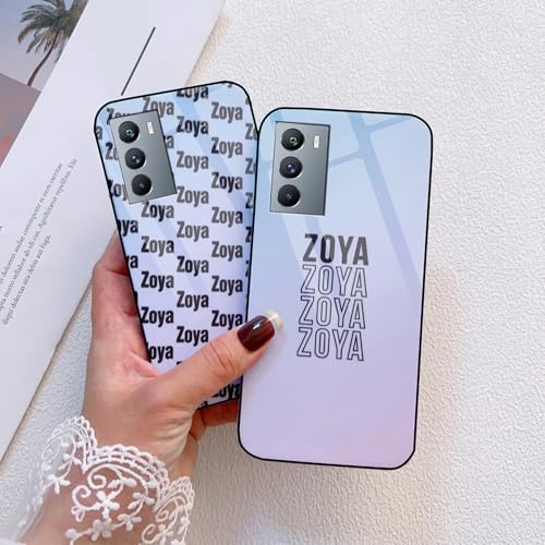Image of COLORflow Back Cover Compatible with iQOO 9 SE 5G | Ombre Color Customized | Shockproof TPU Bumper with Camera Protection Back Cover Compatible with iQOO 9 SE 5G
