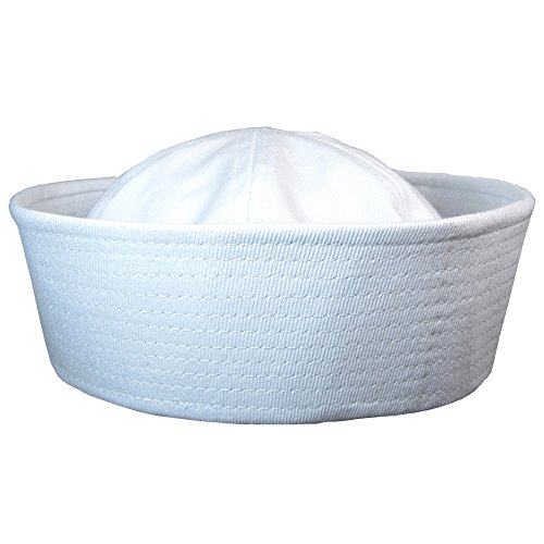 Mil-Tec Réplique Bob de marin blanc de l’US Navy - Blanc - Large