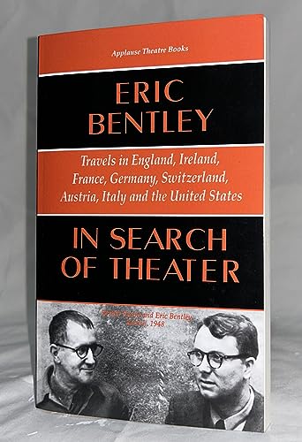 In search of theater B0007I1QQC Book Cover