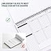 Of a Happy Kind Weekly To Do List Spiral Planner Pad - 8.5x11 52 Sheets - Desk Notepad with Multiple Sections - Undated Planning Notebook Checklist, Todo Agenda Plan