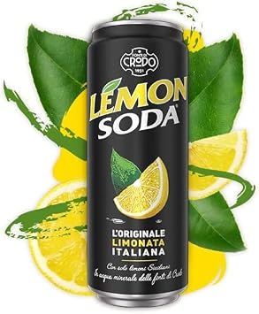 72x Lemonsoda 330 ml Campari Group Lemon soda Lemon Italian Limonata