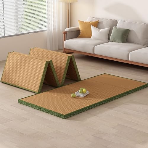 Foldable Floor Mattress 5cm Thick Folding Mattress Portable Guest Bed Futon Mattress Comfortable Breathable Bed Mat for Sleeping Travel Camping(60x180x5cm)