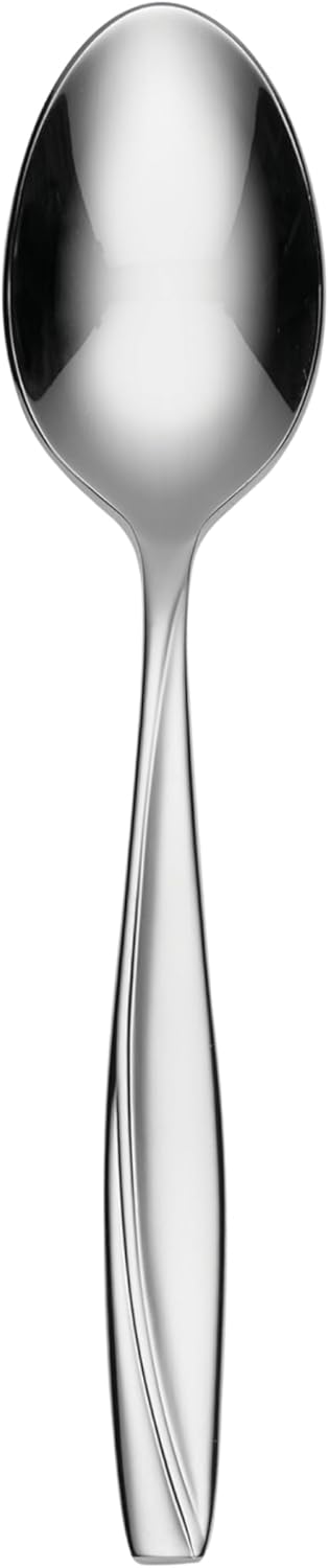 Clynn Everyday Flatware Dinner Spoons 18/0 Stainl Steel,Sier