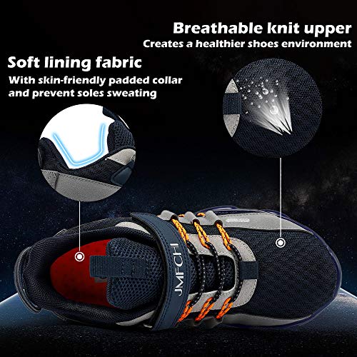 Image of VITUOFLY Boys Girls Sneakers Kids Mesh Lightweight Running Tennis Shoes