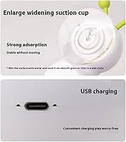 Vista 7 de Caterpillar Cat Toy,Interactive Smart Cat Toy, Rechargeable Motion Activated Cats Toys, Bite Resistant, Automatic Kitten Toys for Bored Cats for All