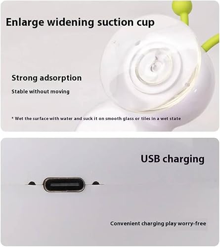 Miniatura 7 de Caterpillar - Juguete inteligente interactivo para gatos, juguetes recargables activados por movimiento, resistentes a las mordeduras, juguetes