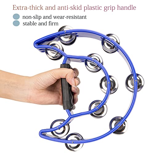 Szlyyds 4 Pack 9 Inch Tambourines For Adults thumb #6