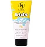 Large Kids SPF 50 Sunscreen Lotion&comma; 6 Oz Vegan & Water-Resistant&comma; Will not Leave White Residue &lpar;6 Fl&period; Oz&period;&rpar;
