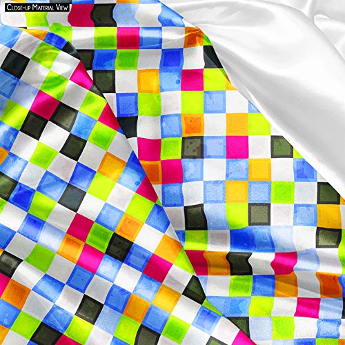 Image of ArtzFolio Grunge Squares D2 | Reusable Sack Bag | Bag for Gym, Storage, Vegetable & Travel