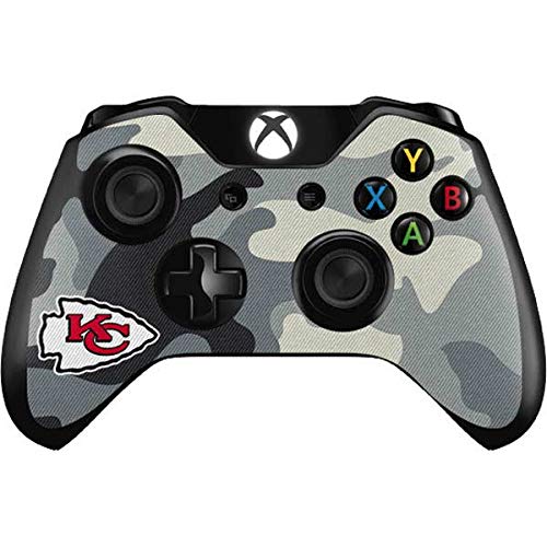 Skinit Decal Gaming Skin Compatible with Xbox One Controller - Officially Licensed NFL Kansas City Chiefs Camo Design