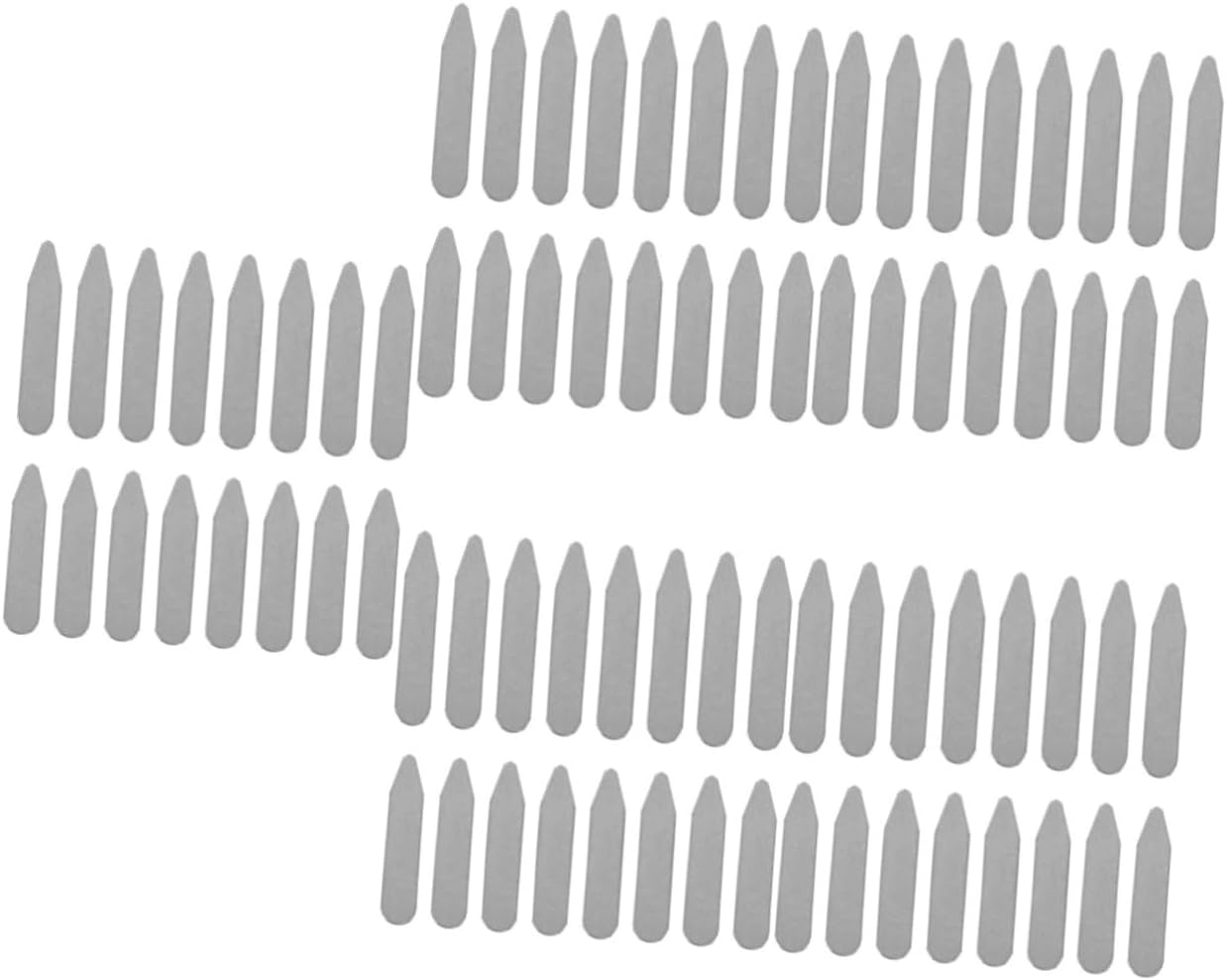 CALLARON Collar Shirt Collar Bone Shaper Metal Collar Stays Collar Inserts for Men Collar Stickers for Men Collar