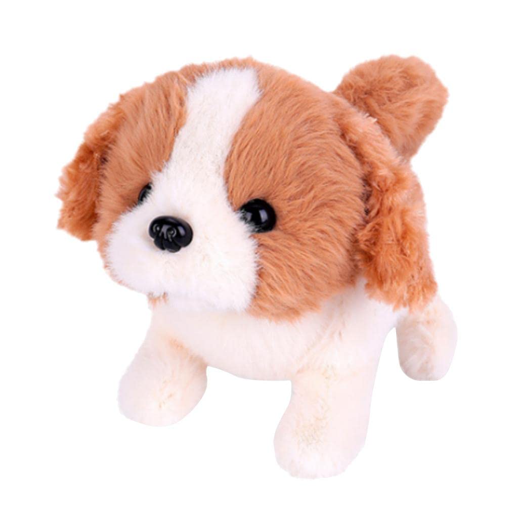 Enakshi (LABEL) Creations Electronic Plush Dog Robot Toy Walk Bark Wag Tail Kids Gift BeagleToys & Hobbies|Stuffed Animals| Stuffed Animals
