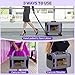 Cat Carrier on Wheels Airline Approved: Betopet Rolling Cat Carrier for Small Dog Medium Cat Under 18lbs - Cat Soft Carrier Pet Travel Bag TSA Approved Under Seat for Airplane Transport Flight