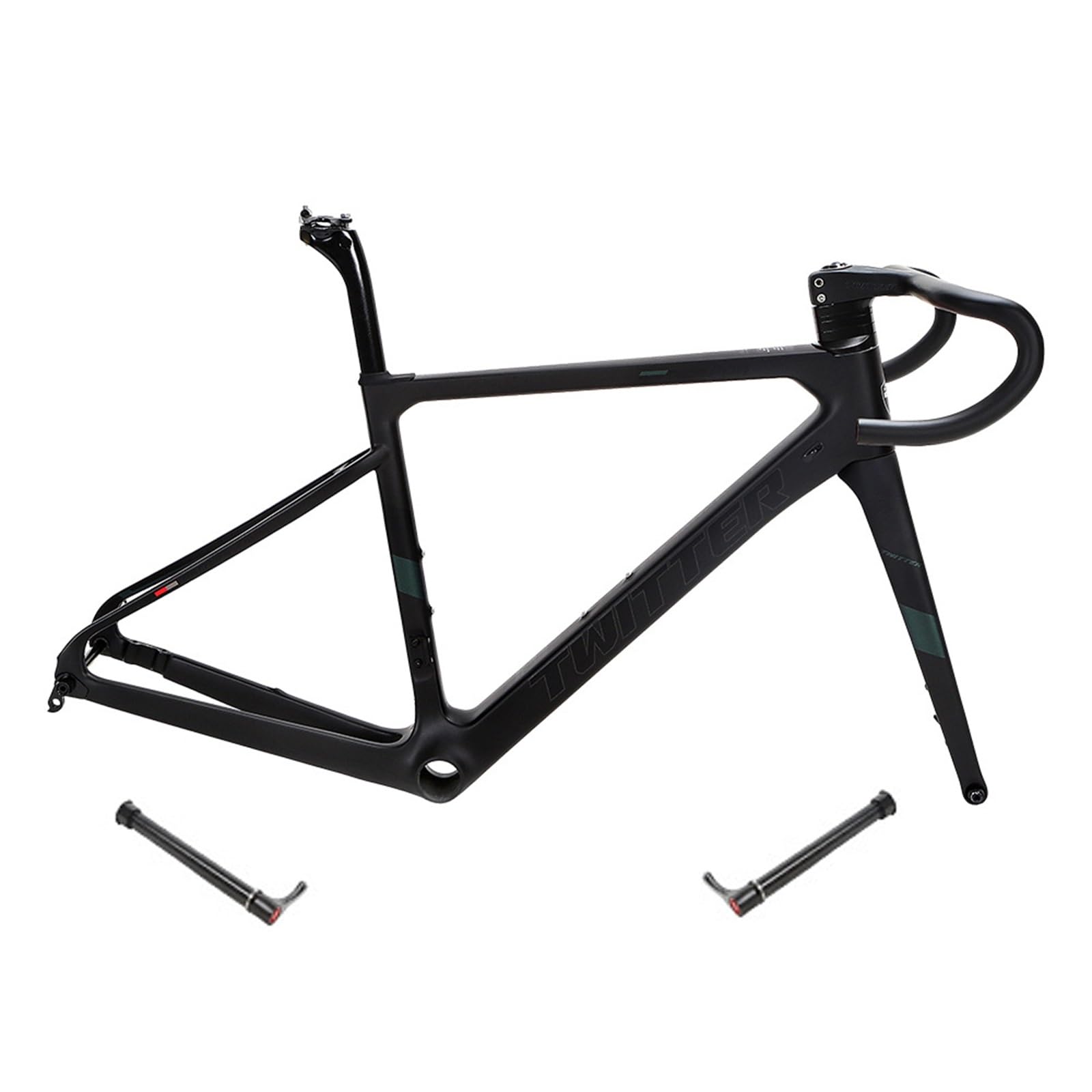 Amazon.co.jp: MirOdo ロードバイクフレームセット フォークとハンドル