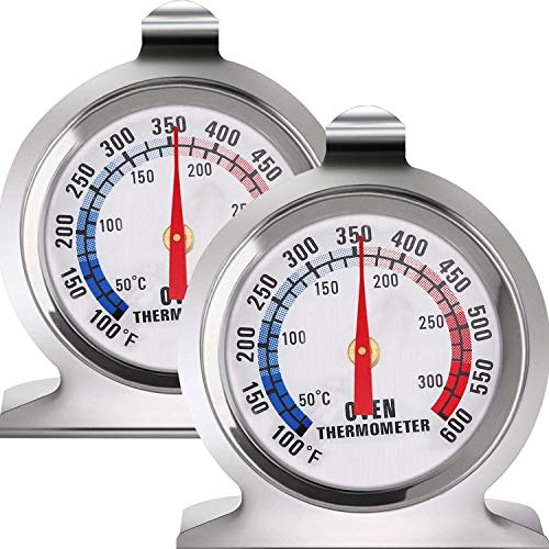 Lightbeam 2" Dial Oven Thermometer with Temperature Range 100°F to 600°F, Instand Read Large Dial Kitchen Thermometer for Baking, Grill & Smoker image 4