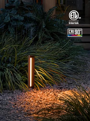 Image of LEONLITE 8-Pack 5CCT Low Voltage Landscape Lights, 12-24V, ETL, IP65