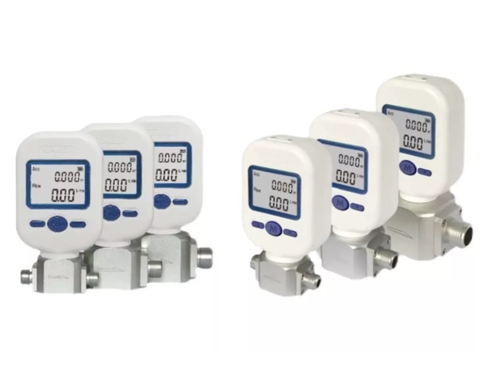 Misuratore Di Portata Ad Ultrasuoni, Metro del flusso d'aria digitale MF5712 Contatori di flusso di massa del gas /misuratori di flusso di gas digitali ARIA /Display digitale compresso /0-250L Per Una