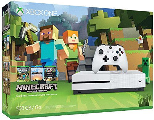 Xbox One S 500GB Console - Minecraft Bundle main view
