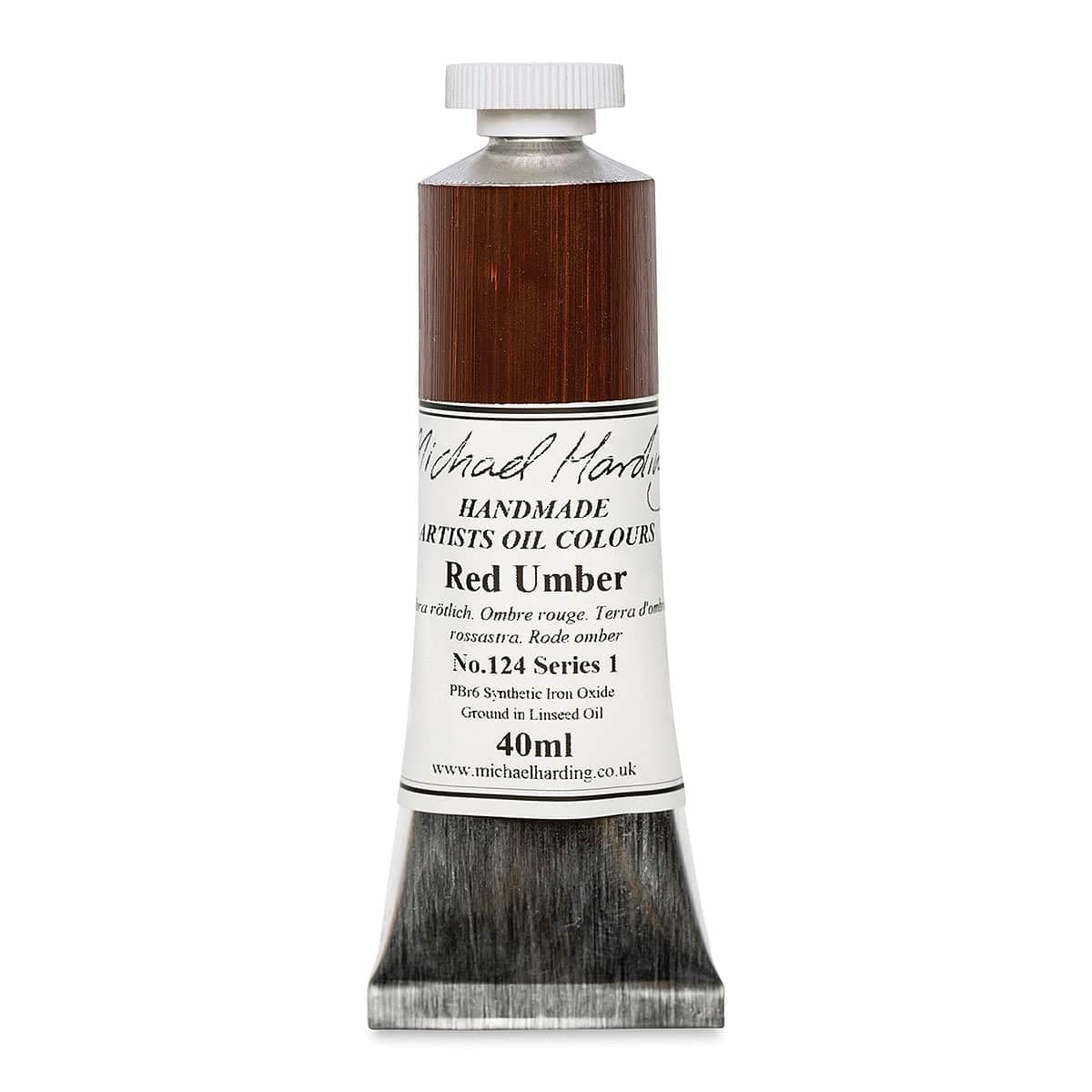 Michael Harding Red Umber Oil Colour : 40Ml