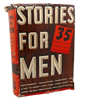 Hardcover Stories for men,: An anthology Book