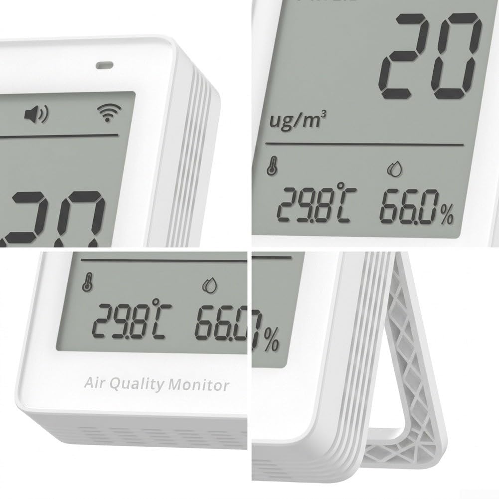 Sensor de humedad de temperatura interior con pantalla LED
