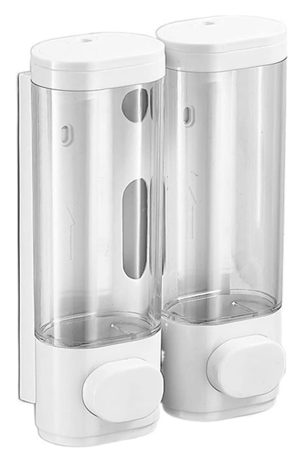 Dispensador de jabón de cerámica, botella de loción recargable, botella dispensadora de jabón 300ML/600ML Dispensador de jabón colgante for hotel Baño Champú Ducha Botella dividida Bomba de presión Bo
