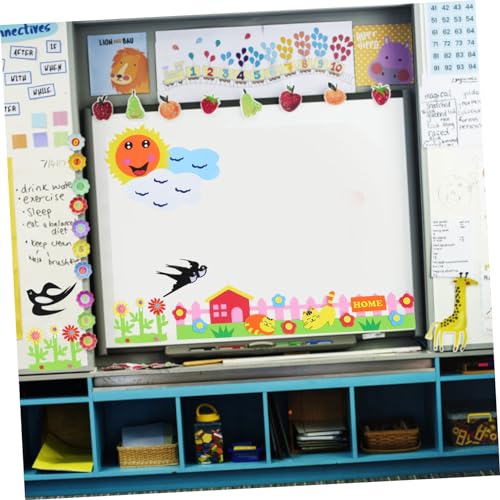 Décorations cartonnées salle de classe et accessoires pour tableau