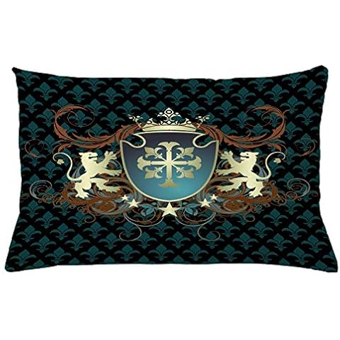 Ambesonne Medieval Decorative Throw Pillow Cover Cover