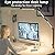 vimeepro LED Desk Lamp with Clamp Flexible 4 sections Swing Arm Three light sources desk light, 4 Color Modes & 5 Brightness, Eye Caring Led table light with Memory Function for table lamps for office