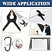 6 Pack Photography Sandbag Heavy Duty Sand Bags with Zipper Weight Bag Saddlebag Design for Photography Stand with Spring Clamps & Buckle Sand Bag Weights for Backdrop Stand Photo Tripod